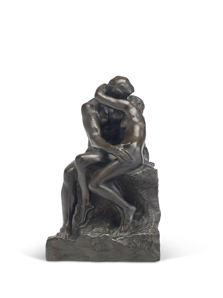 Le baiser, 4ème réduction ou petit modèle by Auguste Rodin