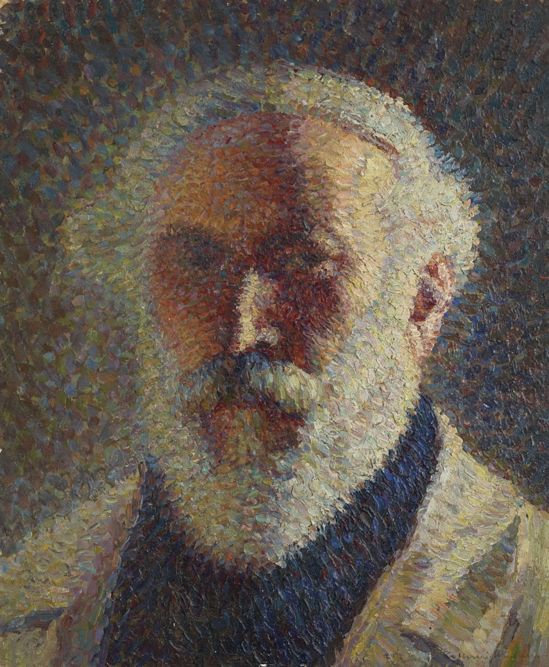 Autoportrait à la barbe blanche by Henri Martin
