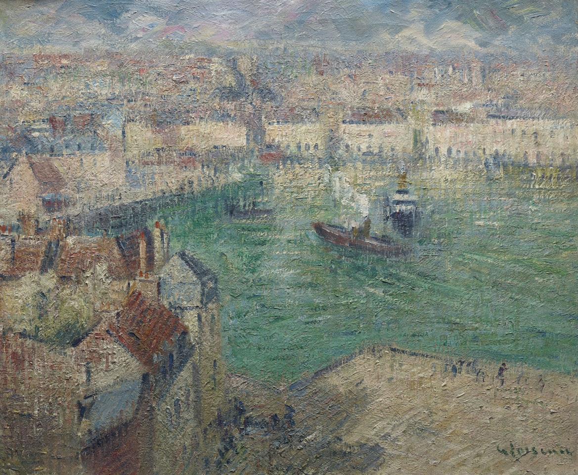Dieppe by Gustave Loiseau