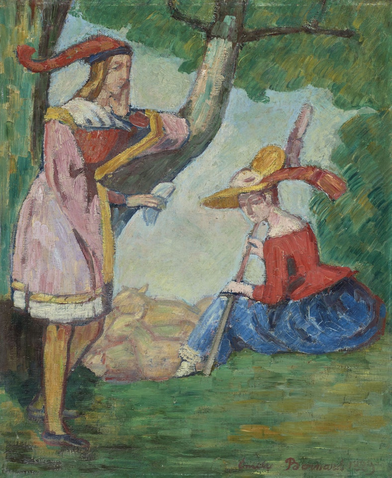 Scène champêtre by Emile Bernard