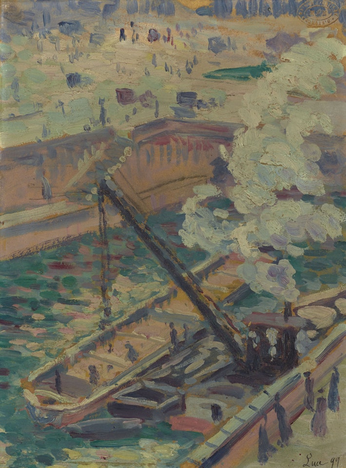 Pochade pour Notre-Dame by Maximilien Luce