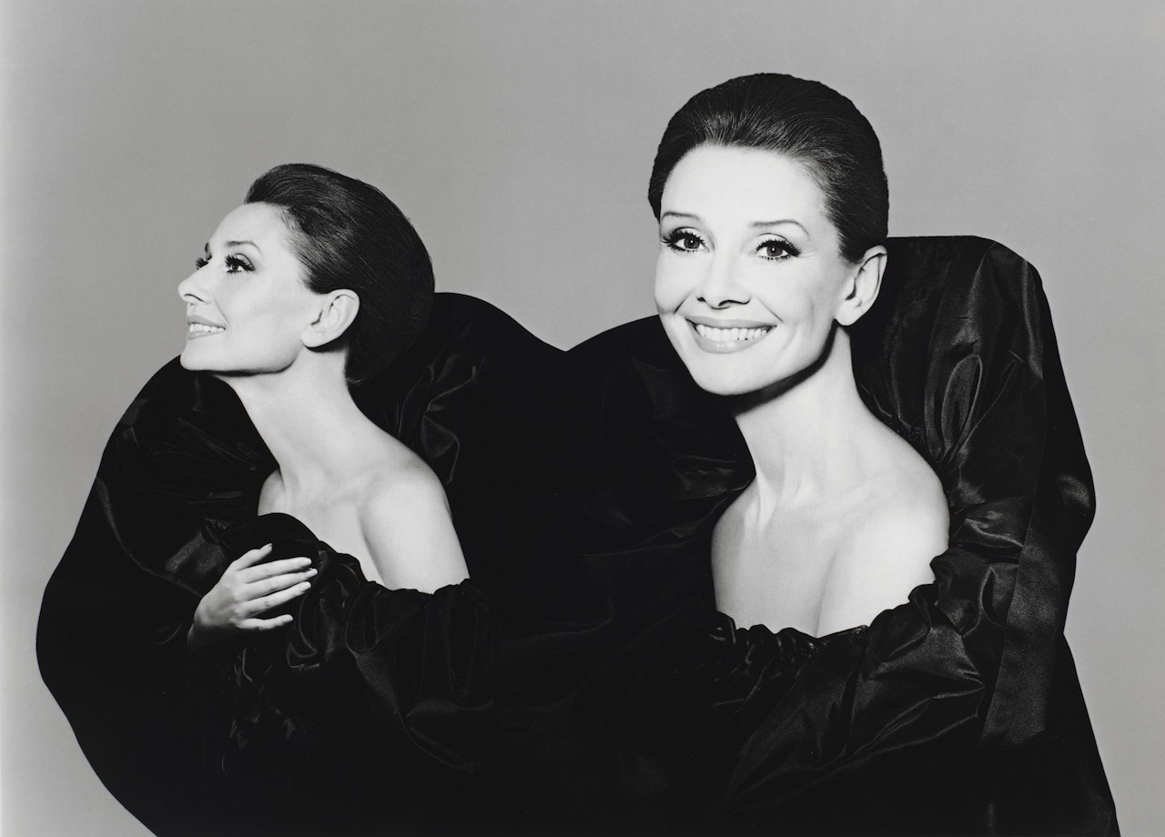 Audrey Hepburn, New York City, for Revlon 'The Most Unforgettable Woman in the World' advertisement, April 18, 1988 by Richard Avedon