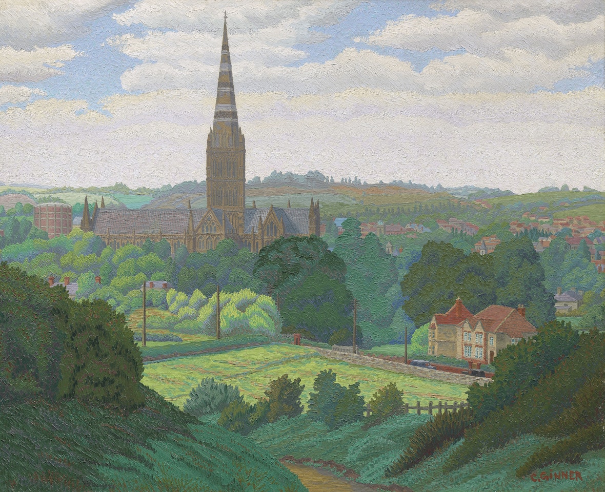 Salisbury by Charles Ginner