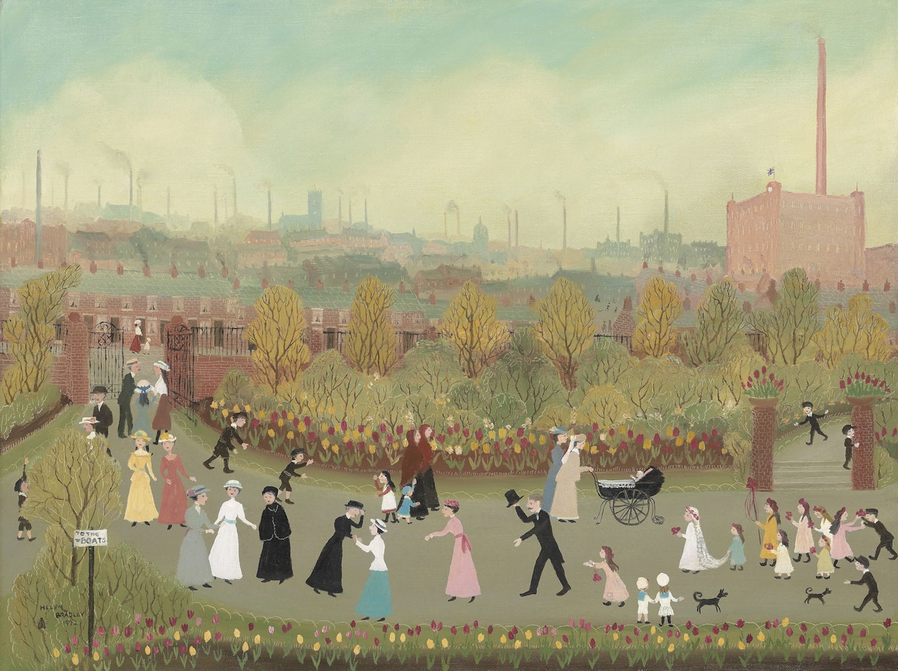 It was the first Saturday in May by Helen Bradley