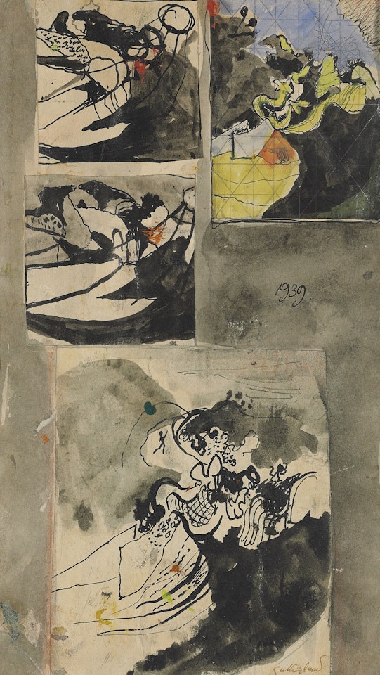 Studies for Landscape by Graham Sutherland