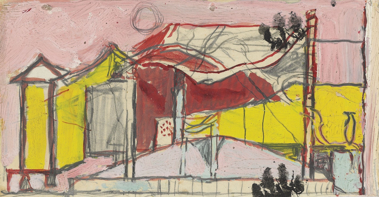 Vine Pergola (Study) by Graham Sutherland