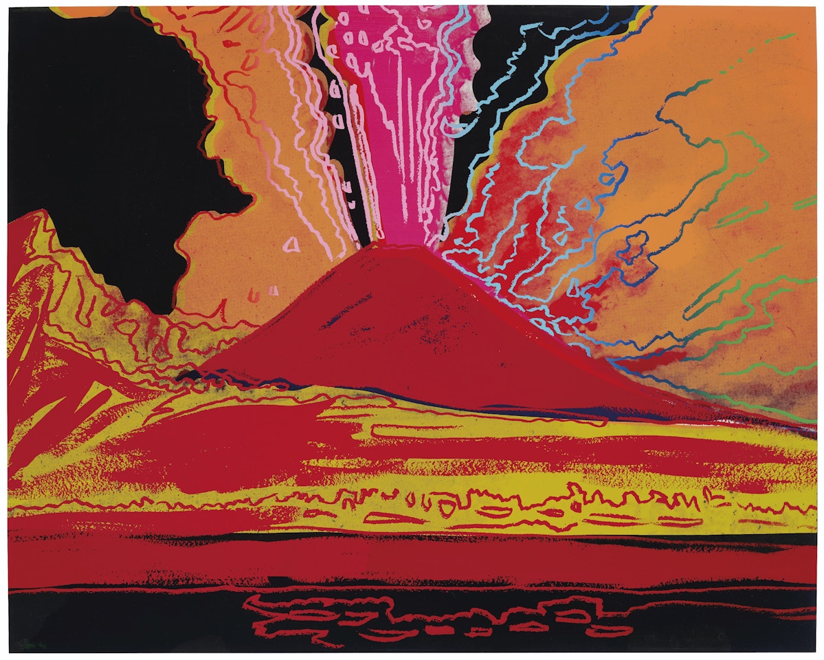 Vesuvius by Andy Warhol