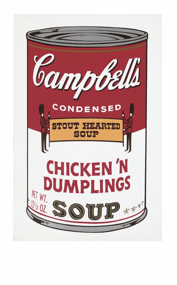 Chicken ‘N Dumplings, from Campbell’s Soup II by Andy Warhol