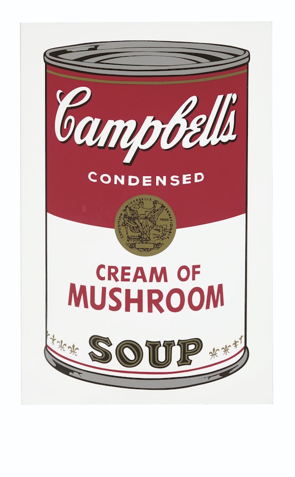 Cream of Mushroom, from Campbell’s Soup II by Andy Warhol