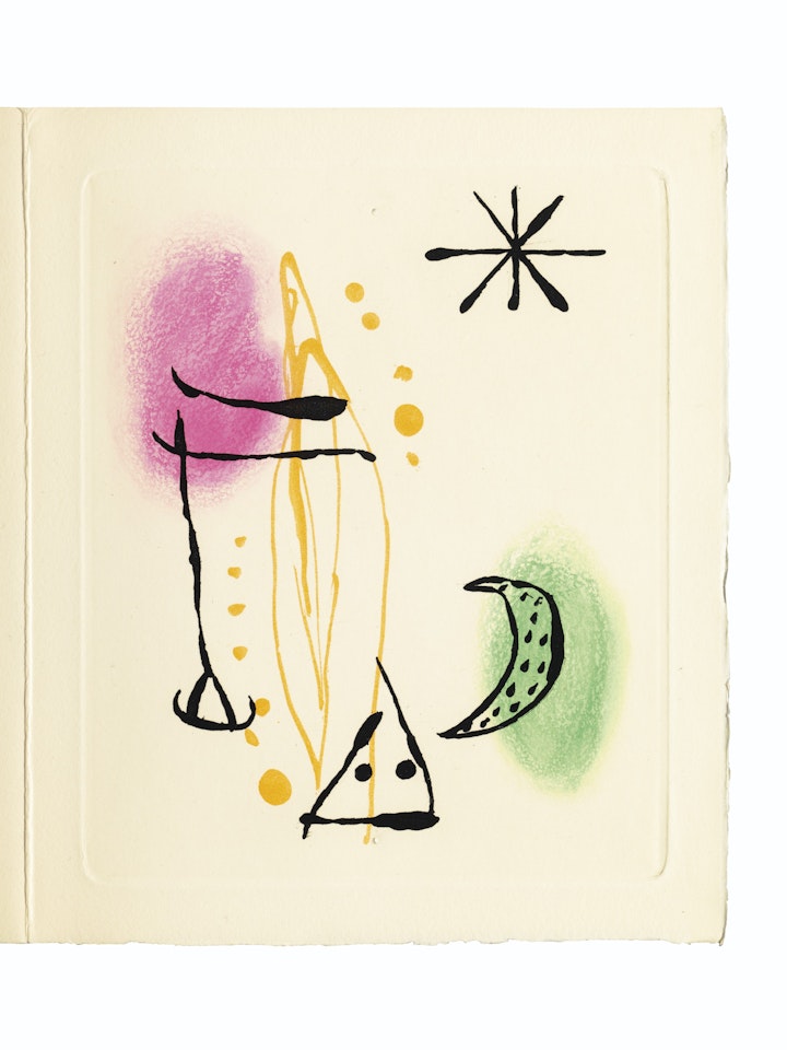 René Crevel, La Bague d'aurore, L. Broder, Paris by Joan Miró