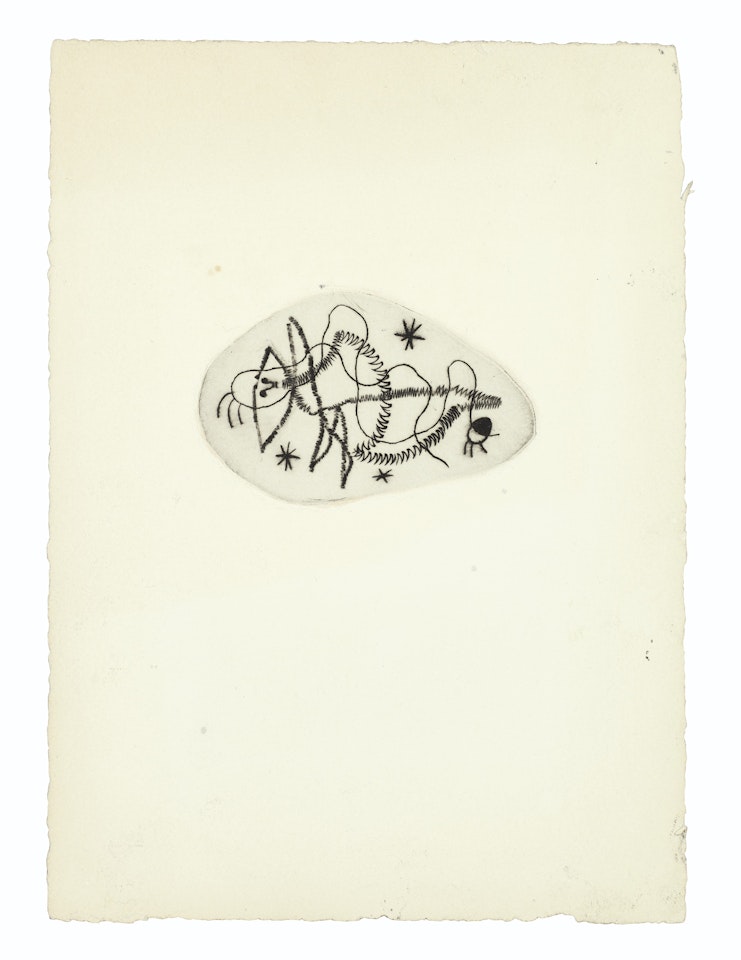 Le Désespéranto, from L'Antiête Vol. III: fourteen plates by Joan Miró