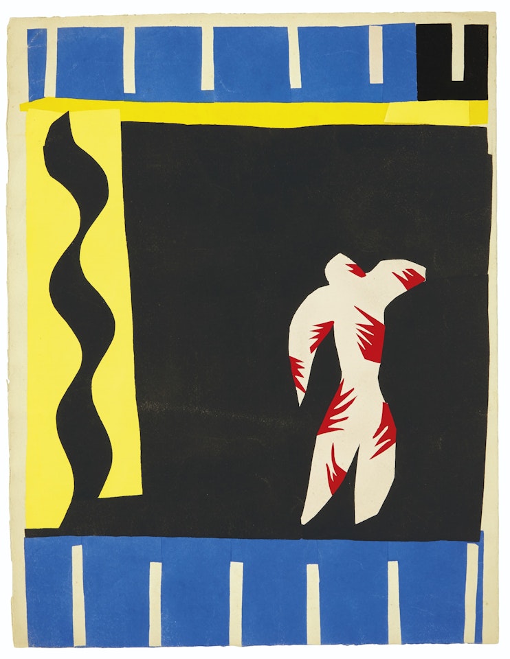 Le Clown, from Jazz by Henri Matisse