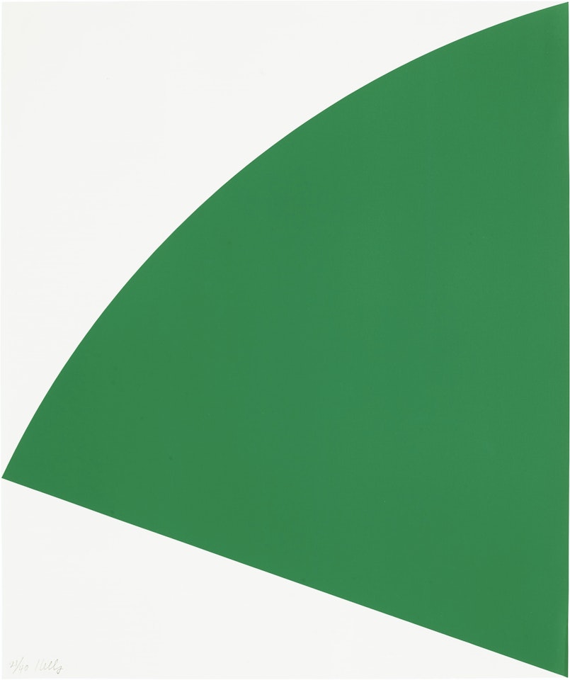 Green Curve by Ellsworth Kelly