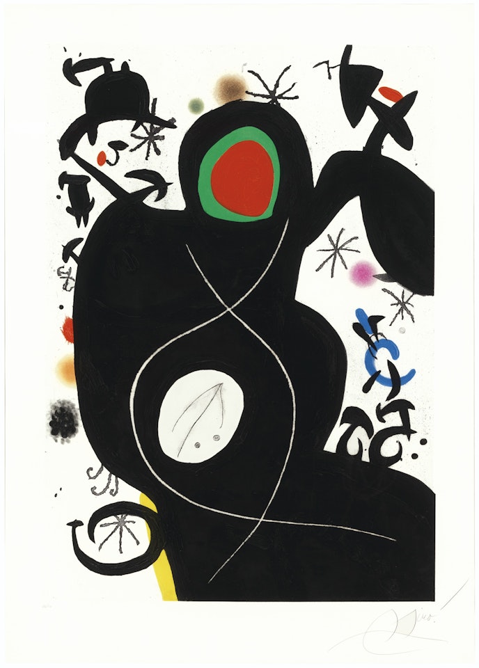 L'Aveugle Parmi Les Oiseaux by Joan Miró