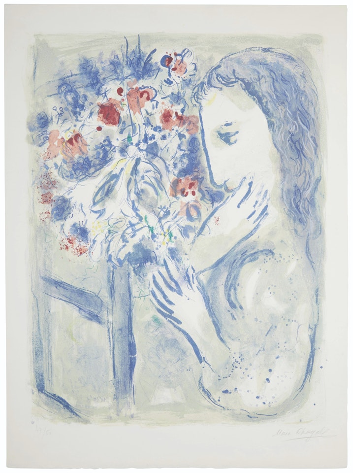 Femme près de la fenêtre by Marc Chagall