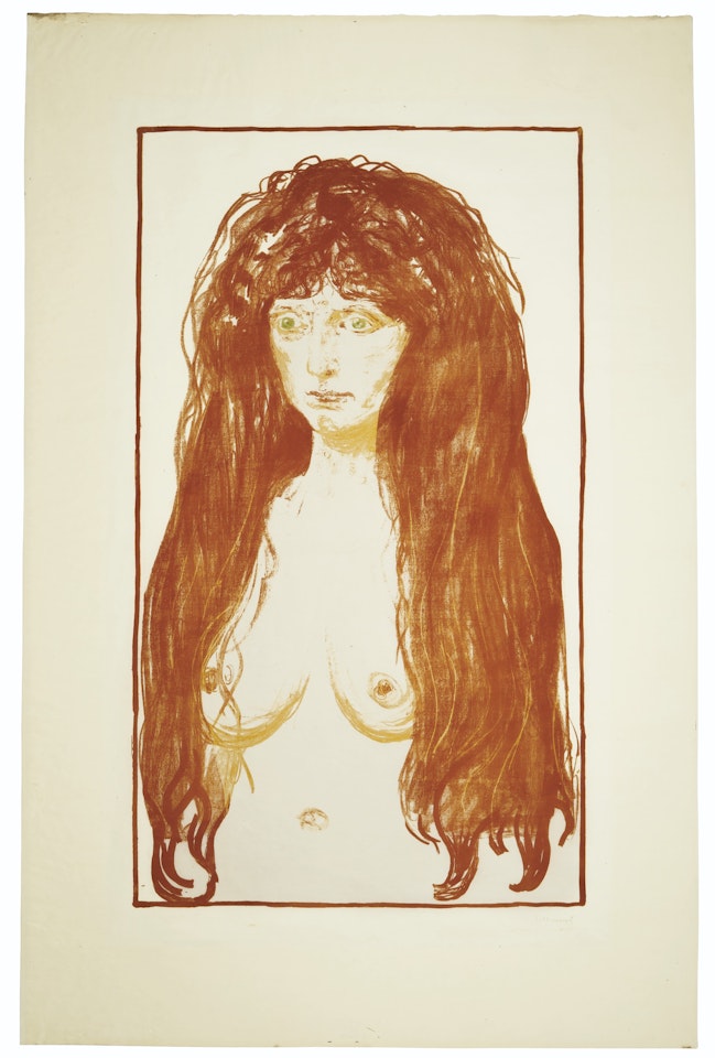 Die Sünde (The Sin) by Edvard Munch