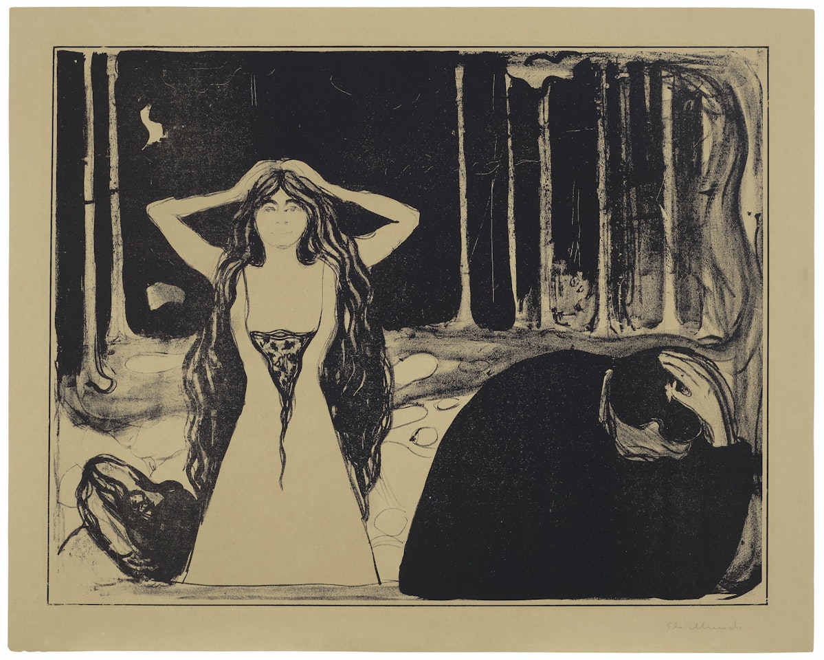Asche II (Ashes II) by Edvard Munch