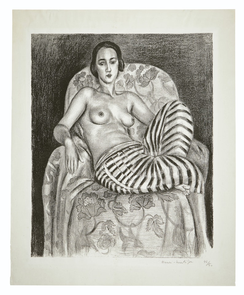 Grande Odalisque à la Culotte bayadère by Henri Matisse