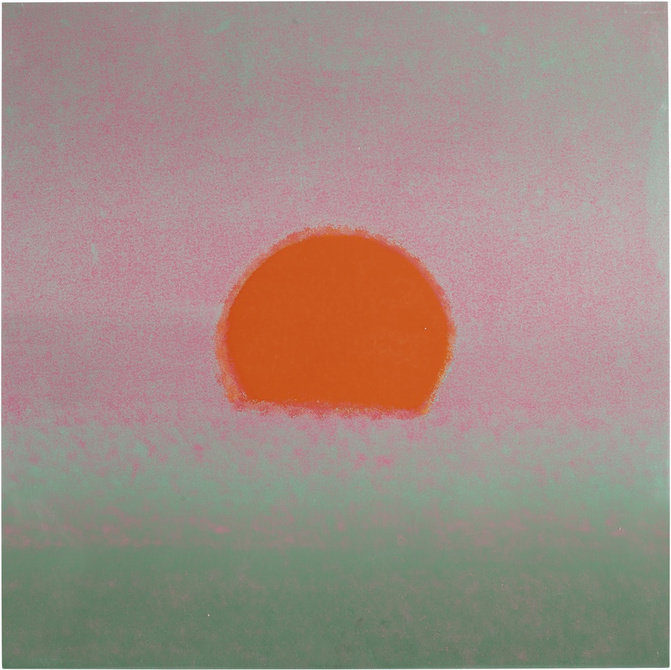 Sunset by Andy Warhol