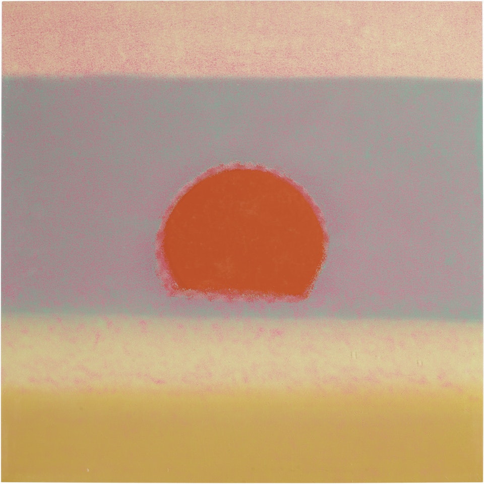 Sunset by Andy Warhol