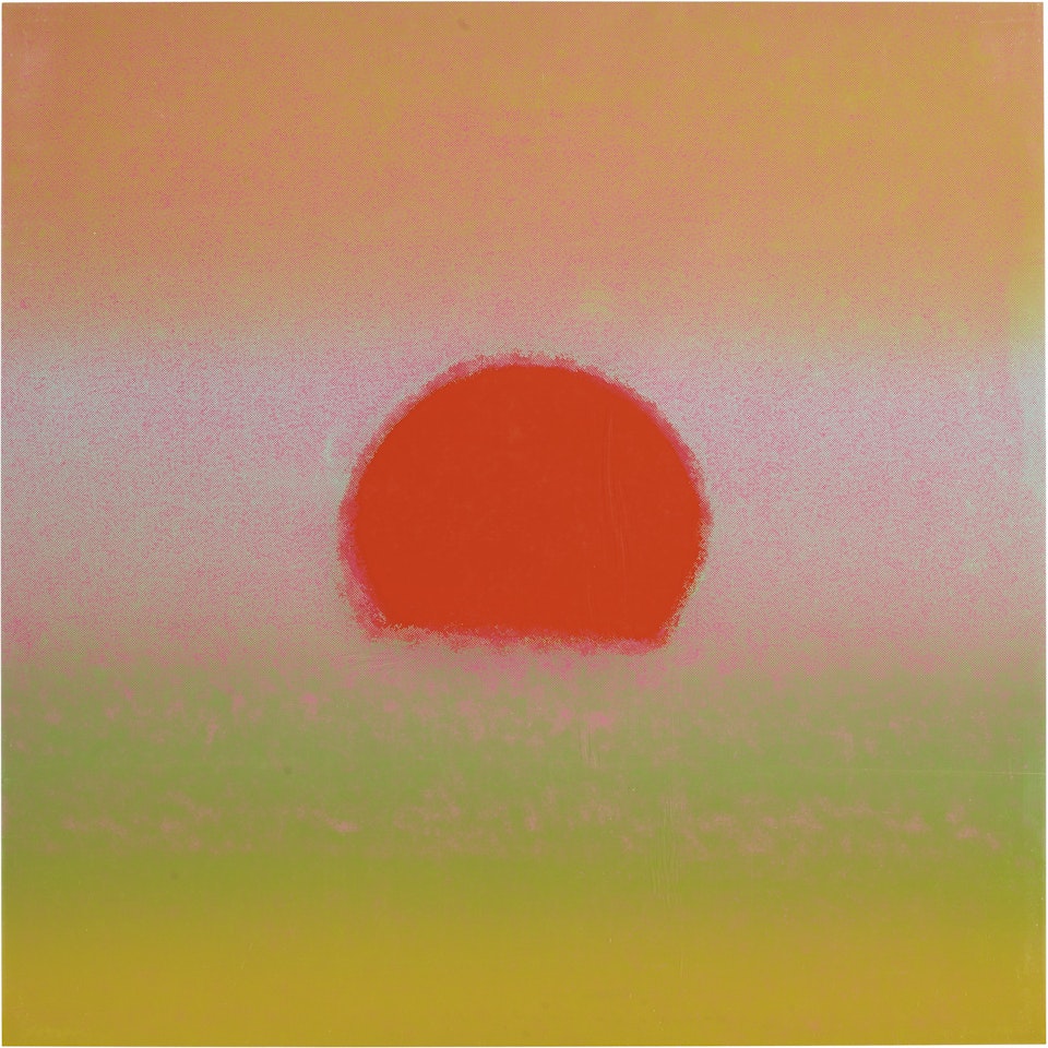 Sunset by Andy Warhol