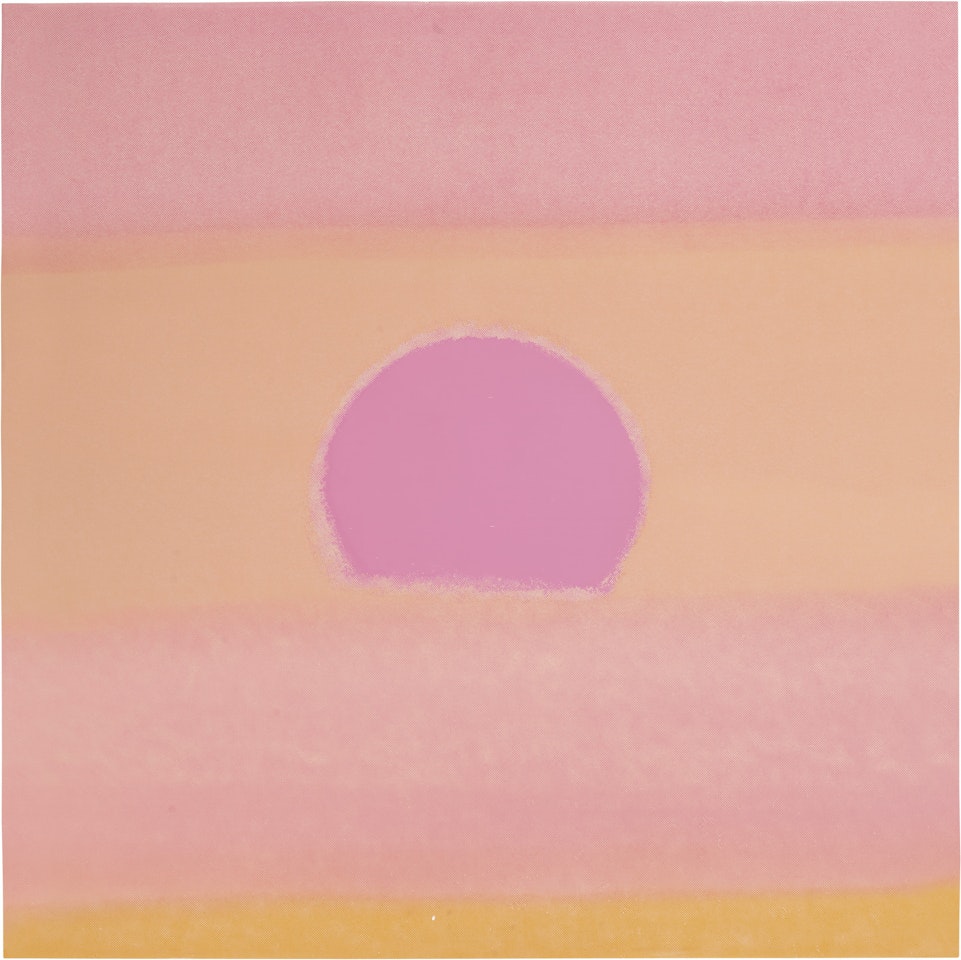 Sunset by Andy Warhol