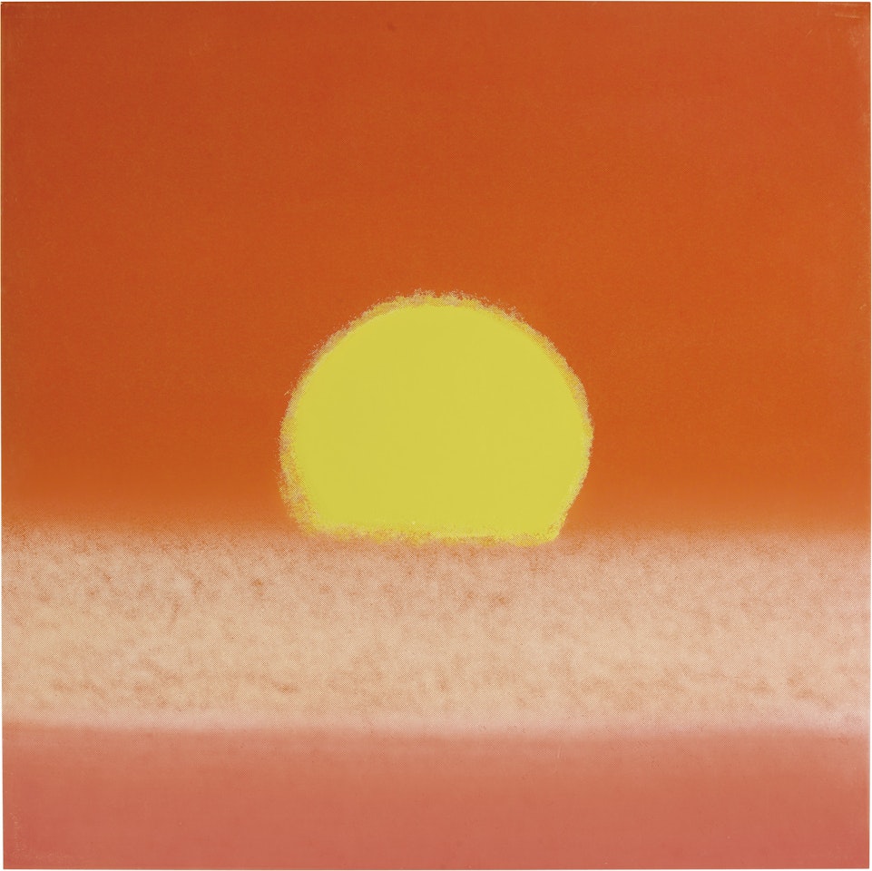 Sunset by Andy Warhol