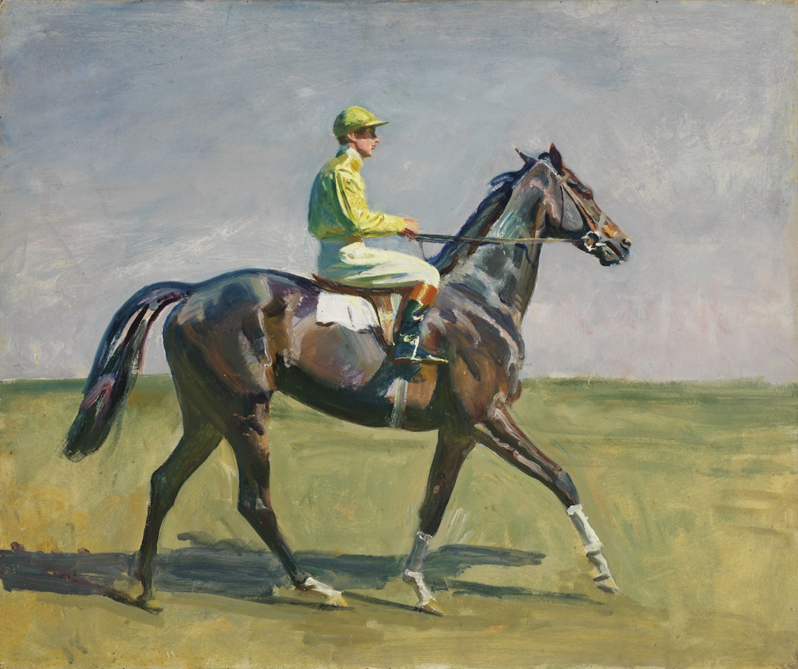 Going to the Post by Alfred James Munnings
