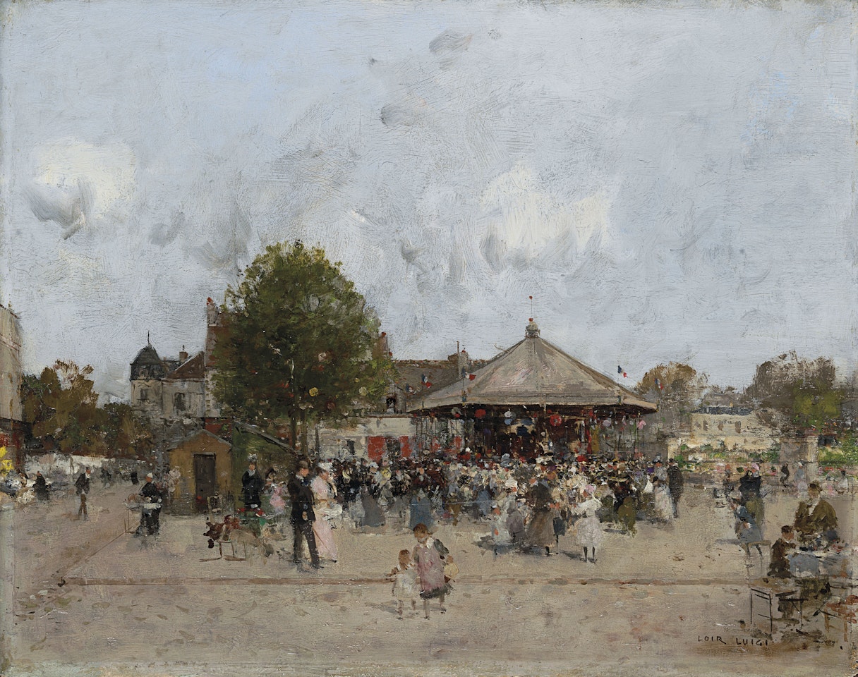 Fête foraine by Luigi Loir