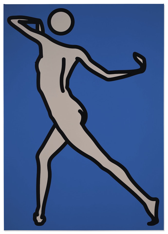 Caterina Nude. 04 by Julian Opie