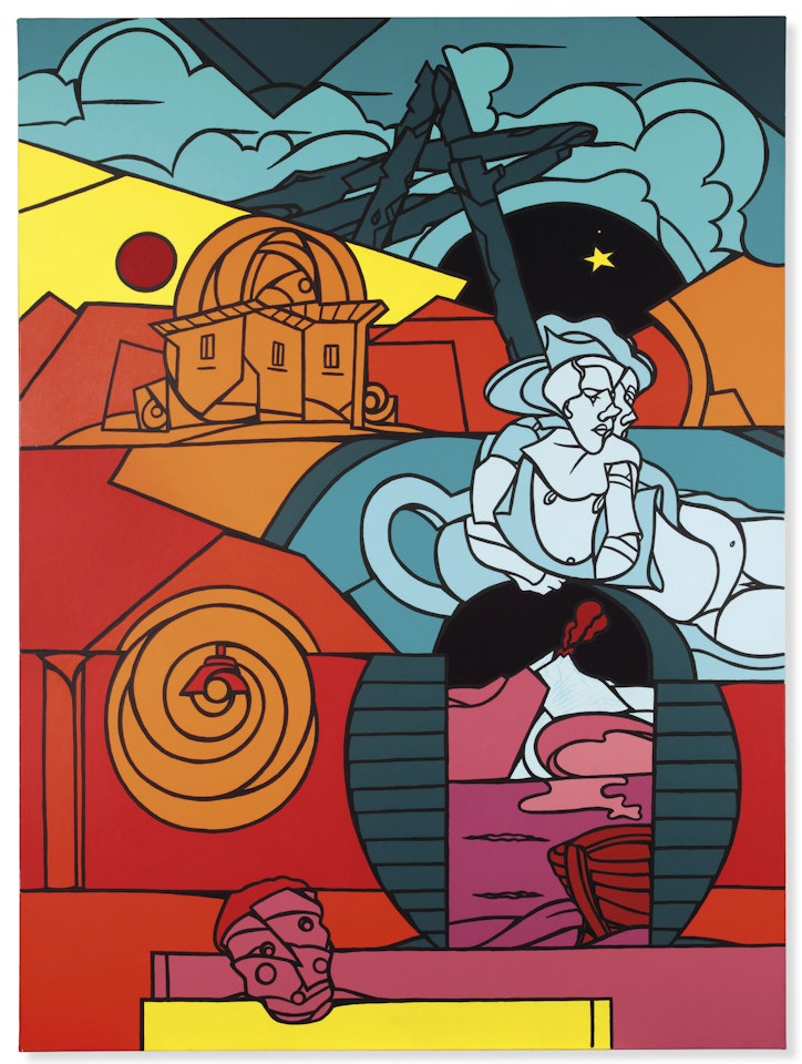 L'osservatorio (The Observatory) by Valerio Adami