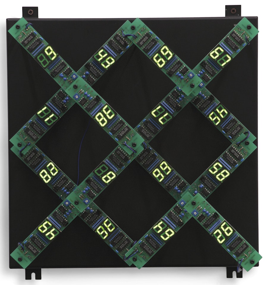 Model (16) No. 23 by Tatsuo Miyajima