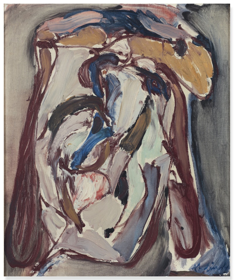 Un peu dénaturé (A Little Degenerate) by Pierre Alechinsky
