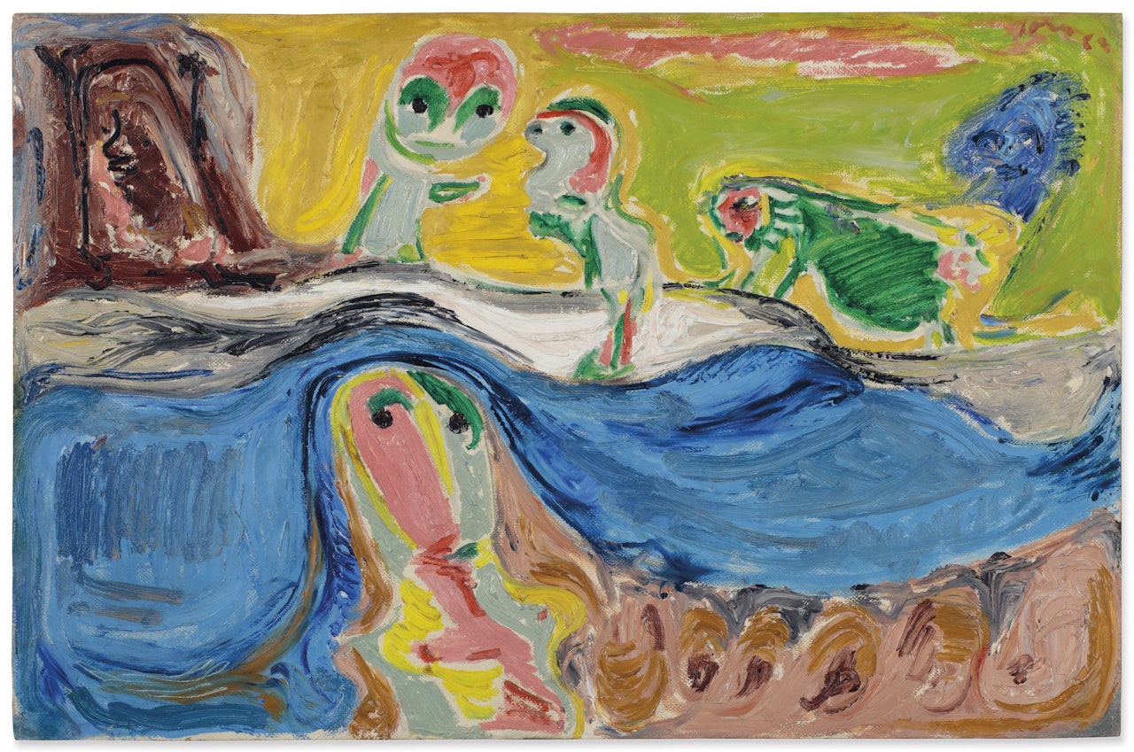 Børneleg (Children's Game) by Asger Jorn