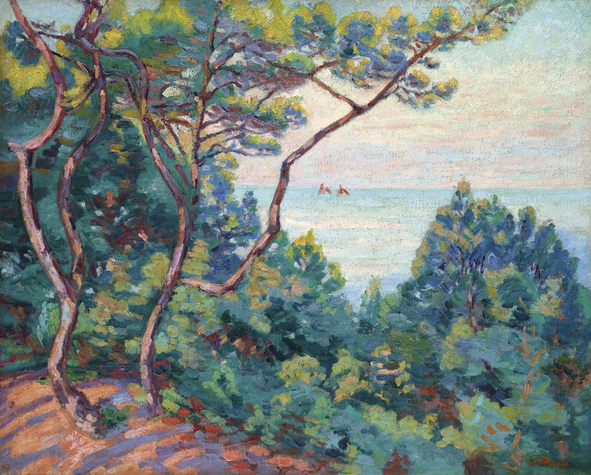 Côte de l'Esterel by Armand Guillaumin
