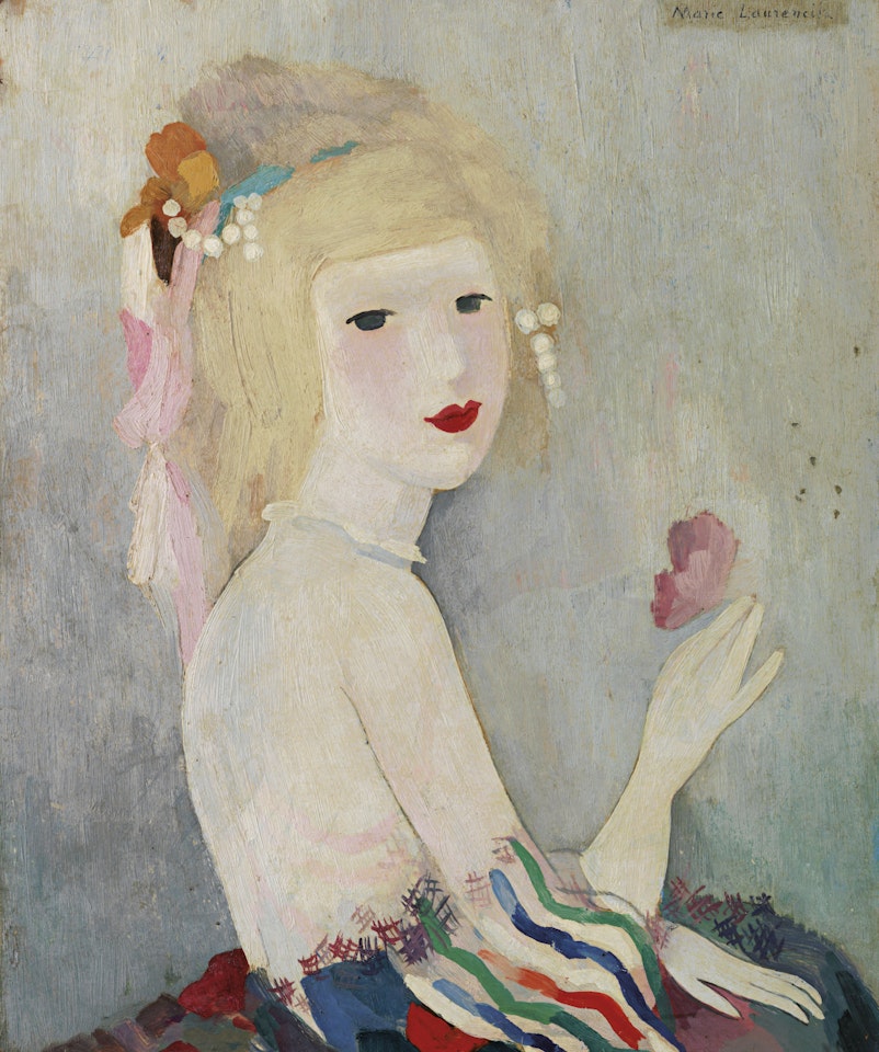 Portrait de jeune femme by Marie Laurencin
