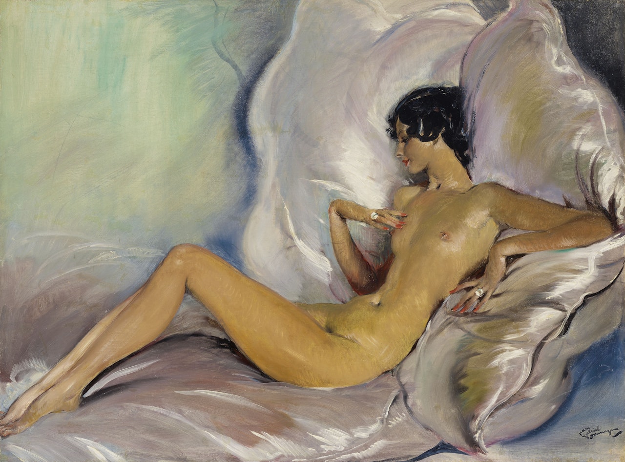 Nu allongé by Jean Gabriel Domergue
