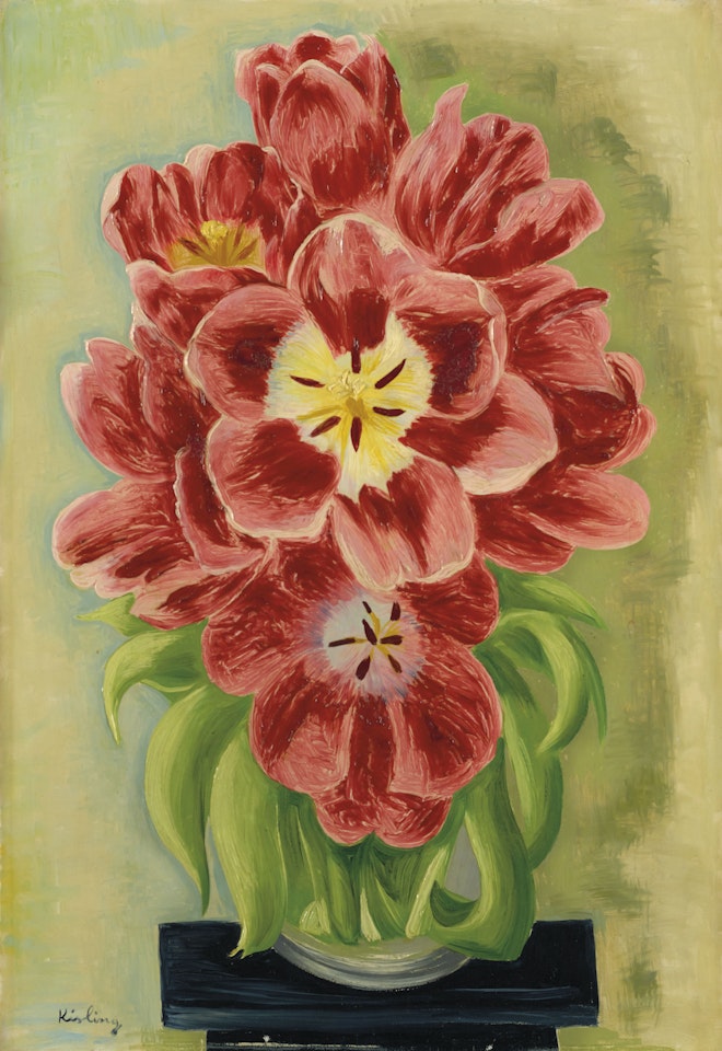 Bouquet de fleurs by Moïse Kisling