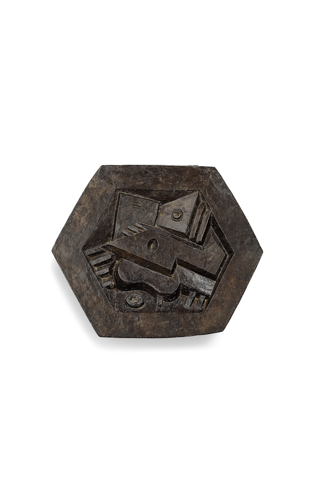 Musical Instruments (Hexagonal Shape) I by Jacques Lipchitz