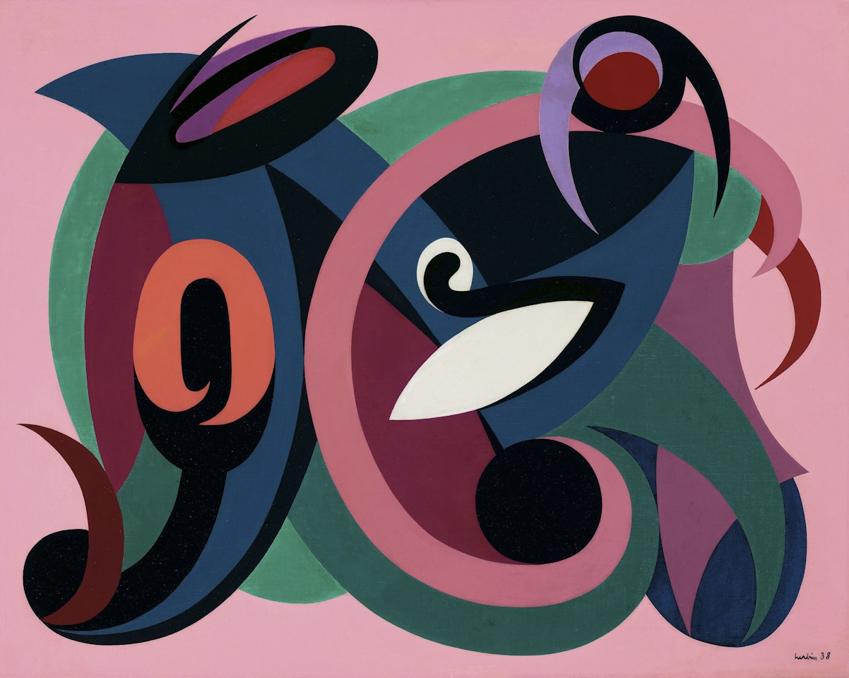 Composition by Auguste Herbin