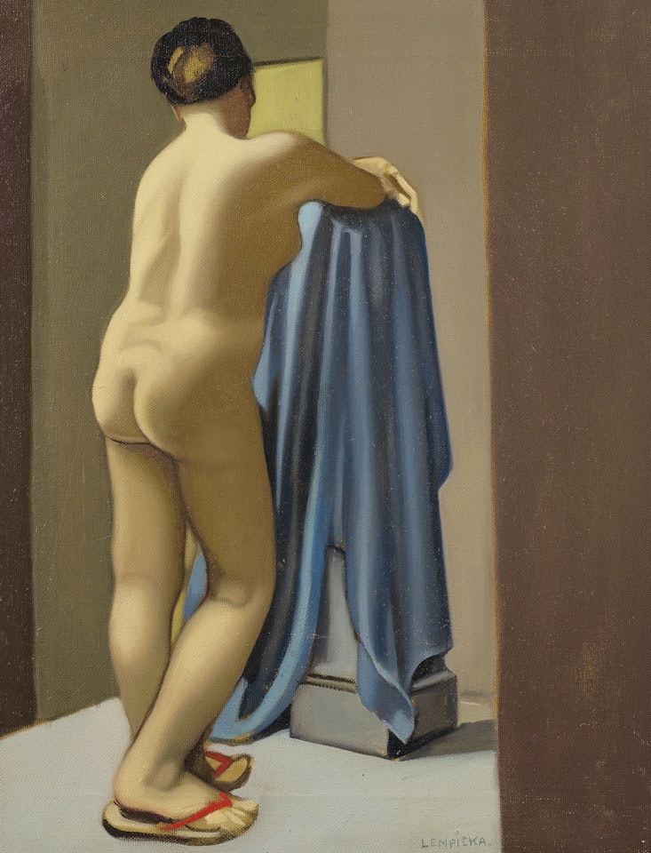 Nu debout, vu de dos by Tamara de Lempicka