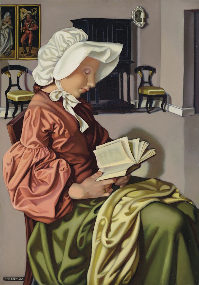 La Liseuse I by Tamara de Lempicka
