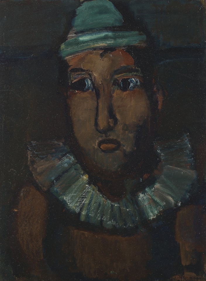 Clown by Georges Rouault