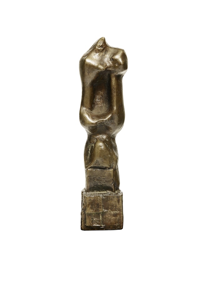 Upright Motive: Maquette No. 12 by Henry Moore
