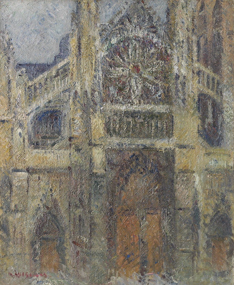 L'Eglise de Saint-Jacques, Dieppe by Gustave Loiseau