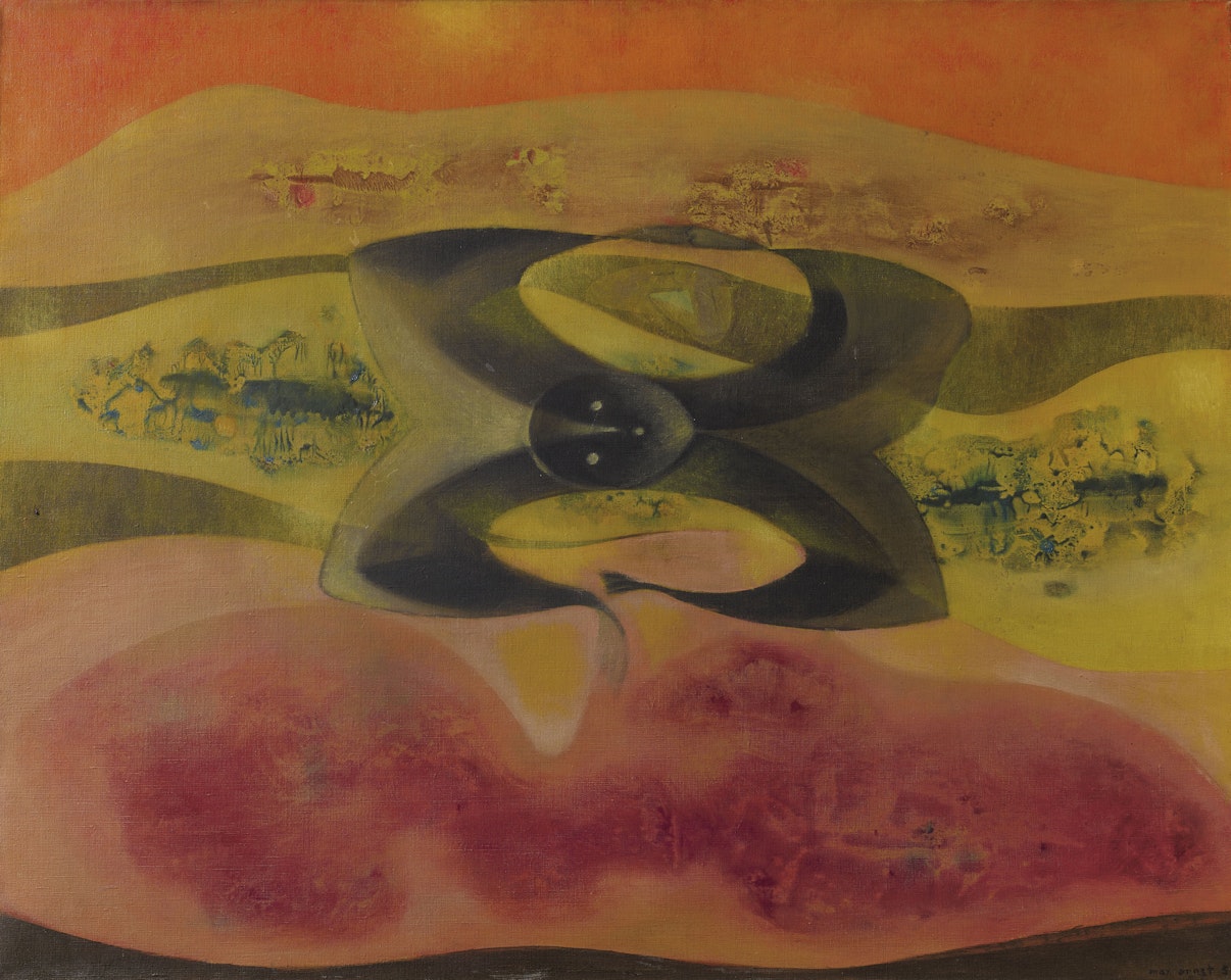 A la nage by Max Ernst