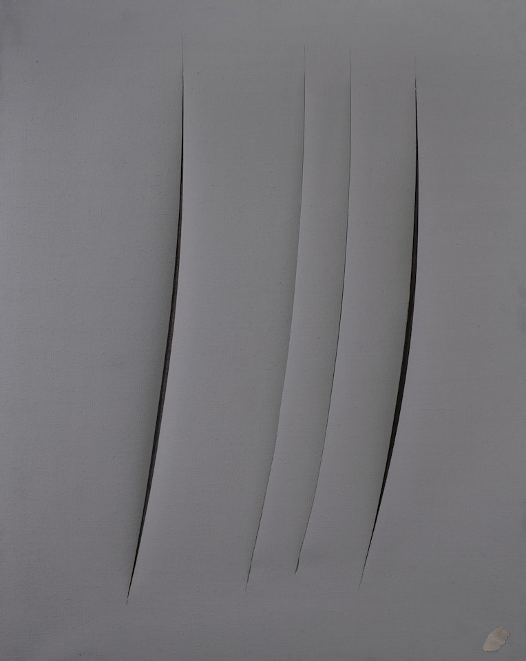 Concetto spaziale, Attese by Lucio Fontana