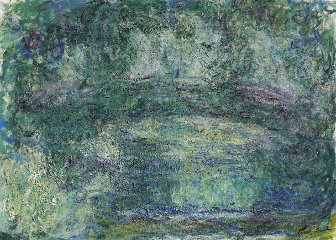 Le pont japonais by Claude Monet