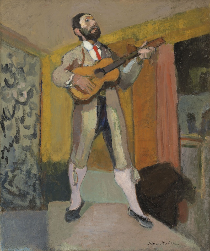 Le guitariste debout by Henri Matisse