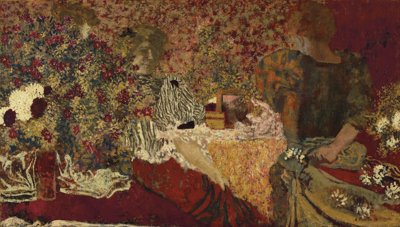 La table de toilette by Édouard Vuillard